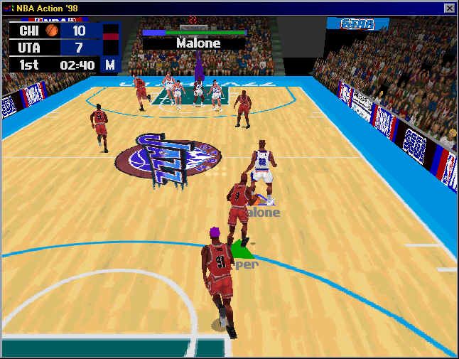NBA Action screenshot 4 for Sega Saturn